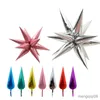 Decoration 12pcs Explosion Foil Balloons Birthday Opening Ceremony Wedding Decoration Water Drop Cone Balloon Supplies