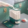 Storage Bottles Barrel Kitchen Insect-proof Household Dispenser Rice Sealed Grain Moisture-proof Food Container Box
