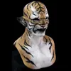 Scary Tiger Animal Head Mask Halloween Carnival Night Club Masquerade HEUP Maski Klasyczna impreza karnawałowa maski Cosplay Costplay Props
