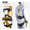 Proteção de rocha Construção profissional Arnês de corpo inteiro Cinto de segurança para escalada ao ar livre Equipamento de proteção anti-queda de alta altitude HKD230810