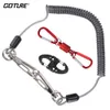 Monofilament Line Goture Fishing Tackle Accessories Set Lanyard Ropes Magnetic Buckle 8Shape Fast for 230811