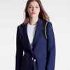 Kadınlar Tasarımcı Blazers Ceket Giyim L Mektup V Bahar Yeni Serbest Bırakılan Top
