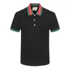 2023mens polos designer t shirt high street broderade burrerys mens polo hals kort ärm pläden högkvalitativ bomull t-shirt klassisk bekväm comanture tröja11