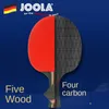 Bord Tennis Raquets Original Joola Carbon 5 Star Table Tennis Racket för offensiva rackets Sport Racket Ping Pong Raquete 230811