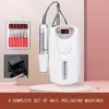 Professional Electric Nail Drill Set - USB Rechargeable, Acrylic Nail File, Bits & More - Perfect for Manicure & Pedicure!