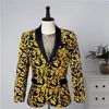 S-6XL2020 Night Club Singers Dazzle Stage Suit Dazzle Pargin Suit Jack MAN250P