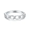 Pierścienie ślubne Str7 Crystal Ring Cyrron Band dla kobiet 230811