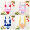 Brand Designer Brand Hot Swimsuit Kids Kids One Swimwears Goin Girls Bikini Bikini Babys Children Summer Stampato Beach Pool Sport Bathing Bathing Bathing Youth News Kins K E829#