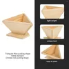 Dinnerware Sets 2 Pcs Zongzi Mold Wood Tools Making Kitchen Accessory Rice Cake Rice-pudding Molds Wooden