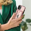 Étui portefeuille en cuir avec fermeture éclair avec lanière pour iPhone, pour modèles 13, 12, 11, 14, 15 Pro Max, X, XS, XR, 8, 7, 6 Plus, SE, porte-cartes