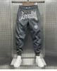 Herrenhosen 2023 Frühlingship-Hop Harem Pant Men Baggy Joggers Sweatpant Baumwollhosen Designer Streetwear täglich