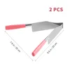 أدوات المائدة مجموعة 2 PCS Cake Slicer Distider Desserts Serning Pie Cutting Tool Machine