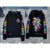 Heren rits Ch Hoodies ontwerper hoefijzer Sanskriet Cross Print Pullover Hoody Sweatshirts trui luxe jassen Chg23081113-18 Megogh 9S49