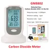 0-2000ppm cyfrowy dwutlenek węgla analizator gazu Tester Analiza powietrza Monitor NDIR CO2