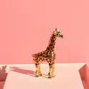 Smycken påsar giraff figur trinken box bröllop favorit presentring hållare skrivbord dekor barn tand