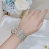 2024 Merk Designer Bangle Koper Klassieke Varken Neus Ronde Holle Cirkel Brede Manchet Open Armband voor Vrouwen Sieraden Party Gift