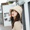 Brede rand hoeden emmer hoeden dames vilt hoed winter fedora hoed vrouwen klassieke Britse herfst laday jazz streetwear vilt hoeden voor mannen emmer hoed geschenken vrouwen