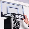 Balls Children Kids Hanging Basketball Hoop Indoor Door Wall Mounted Mini Basket Ball Board Toy Set with Pump Boys Gift 230811