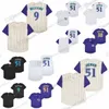 2001 Camisas de beisebol vintage Randy John filho Matt Schilling Williams camisa costurada