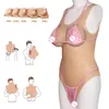 Forme de sein Silicone Body Formes réalistes Transgenre Pouteau Male à Crossdressère Sissy Faux seins Cosplay Shemale 230811