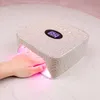 Nail Dryers 54W Rechargeable Nail Lamp with Rhinestone Cordless Gel Polish Dryer Pedicure Machine UV Light for Nails Wireless Nail Art Lamp 230810