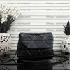 High-quality Leather Quilted Small Square Bag Fashion Designer Handbag Luxury Diamond Women Chain Shoulder Bag Classic Evening Gown Crossbody Bag Purse