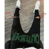 Jeans maschi maschi stretc distrutto ole ole slim fit black biker pantaloni strappati per drill drill street punk denim pantaloni