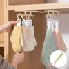 Hooks Punch-free Durable Movable Utensil Rack Hanger Lightweight Shoe Storage Self-adhesive Household Accessories