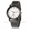 Нарученные часы 100 шт./Лот мода без логотипа Quartz Watches for Men Boys Silver Color Simple Mesh Pvc Watch