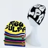 Beanieskull Gaps Fashion Knitting Cap Instinted Mujeres Mujeres Párrafo Párrafo Párrafo Beanie Y2K Cálido de soja caliente Capa fría 230811