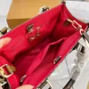 Classic onthego Handbag Embossing Flower Tote Bags Shopping Bag Shoulder Crossbody Purse High Quality Genuine Leather Large Capacity Women Letter Clutch k8923