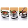 Double Boilers Stainless Steel Steamer Rack Insert Stock Pot Steaming Tray Stand Cookware Dishes Tool Kitchenware Cooking Tools