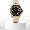 Męskie zegarek AAA Watches Designer 41 mm Black Dial Automatyczne mechaniczne batman podwodne moda stalowa stalowa wodoodporna