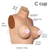 Bröstform Silikon Formar BOOBS FÖR LITTLE CHEST Women B C D Cup Fake Super Thin Material Tites Shemale Transgender 230811