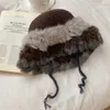 Bonnet / bouchons de crâne Nouvelle mode automne hiver hiver cheveux tricot tricot de femme drstring fashion bonnet de bonnet
