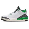 Scarpe da basket Palomino 3S di alta qualità Jumpman 3 Womens Mens Sneakers nascondono N Sneak Mars Stone White Cement Cool Grey Green Green UNC Fire RED J3S Sports Allenatori