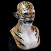 Scary Tiger Animal Mask Halloween Carnival Night Club Masquerade HEUP Maski Klasyczna impreza Cosplay Cosplay Props