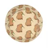 Wide Brim Hats Bucket Hats Unisex Bucket Hat Capybara Leaf Eat Your Greens Getaway Headwear Foldable Outdoor Fishing Caps Animal Boonie Hat Birthday Gifts HKD230810