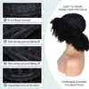 Cosplay s Curly For Black Women Afro Kinky with Bangs Bouncy Fluffy Synthetic Natural Hair Party Heat Resistant 230811