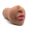 Masturbators 3D Mouth BlowJob Male Masturbator Real Deep Throat Oral Cup with Tongue Tooth Artificial Pocket Vagina Vuxen Sex Toy for Men 230810