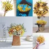 Fiori decorativi Bouquet per respiro del bambino secco giallo - oltre 2000 - arredamento a casa matrimoni progetti floreali fai -da -te e Natale festivo