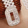 Gürtel elegante Frauen Perlen Taillengürtel elastische Schnalle Perlenkette Gürtel weibliche Mädchen Kleider Kristallgurt Perlen Elastizgürtel Luxusmarke