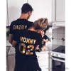 Familie matching outfits familie matching kleding t-shirt katoenen jongen baby shirts mama en dochter outfit vader moeder zoon meisje jongenskleding