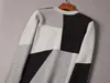 Designer Sweater Man Lover Cardigan Knit Round Neck High Collar Mens Fashion Letter White Black Long Abbigliamento a maniche lunghe Pullover Maglioni di alta qualità M-3XL