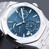 Wristwatches 6120ST Mens Watches Swiss 2846 Automatic Mechanical Power Reserve Date day display 24H Sapphire Crystal Stainless Steel Designer Watch Waterproof