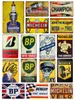 Dekorativa föremål Figurer Vintage Decor Metal Tin Sign Plack Tire Service Garage Gas Oil Station Man Cave Club Home Wall 230810