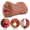 マスターベーター3 in 1 in 1 inmeding and mediuming vaginal Oral Anal Men's Masturburation Cup Real Oral Sex Inverted Mold Adult Sex Toy 230810のシミュレーション