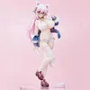 White Cat Girl Two Yuan Animation Model Model Desktop Decoration Wholesale Gifts H1105