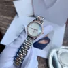 Titta på ljus lyxskönhet Deep Elegant Temperament Introverted Delicate Crown Bow Buckle Diamond Scale Embelled Dial High Hard Mineral Crystal Glass Mirror