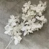 Decorative Flowers 100CM Silk Bougainvillea Artificial Fake Cherry Blossoms Plum Flower Arranging Home Decor Christmas Wedding Decoration